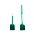 Long handle double-sided aquarium cleaning brush with scraper and scrubber in blue colour