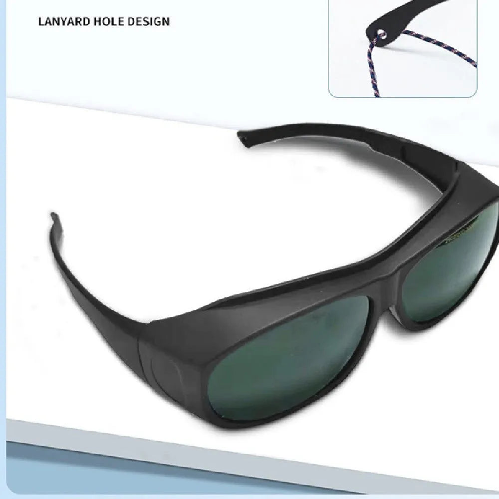 Photon skin rejuvenation and welding goggles with laser protection for 200-2000nm wavelengths