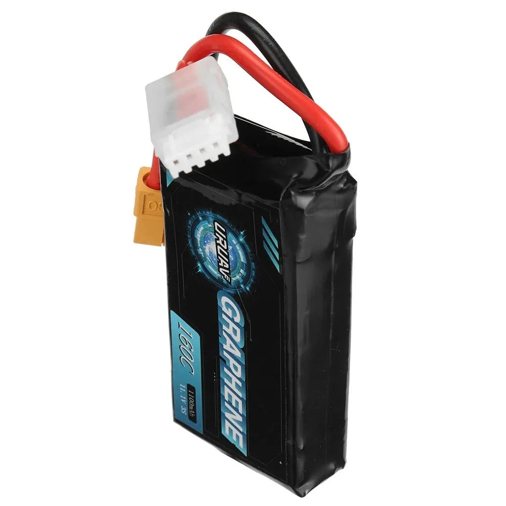 7.4V 1200mAh lithium battery for RC model cars and ships