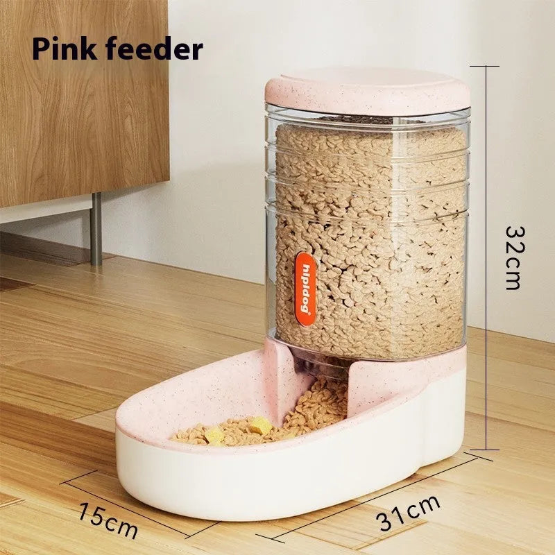Automatic 3.8 litre pet water fountain for cats and dogs in blue, green, grey, or pink colour.