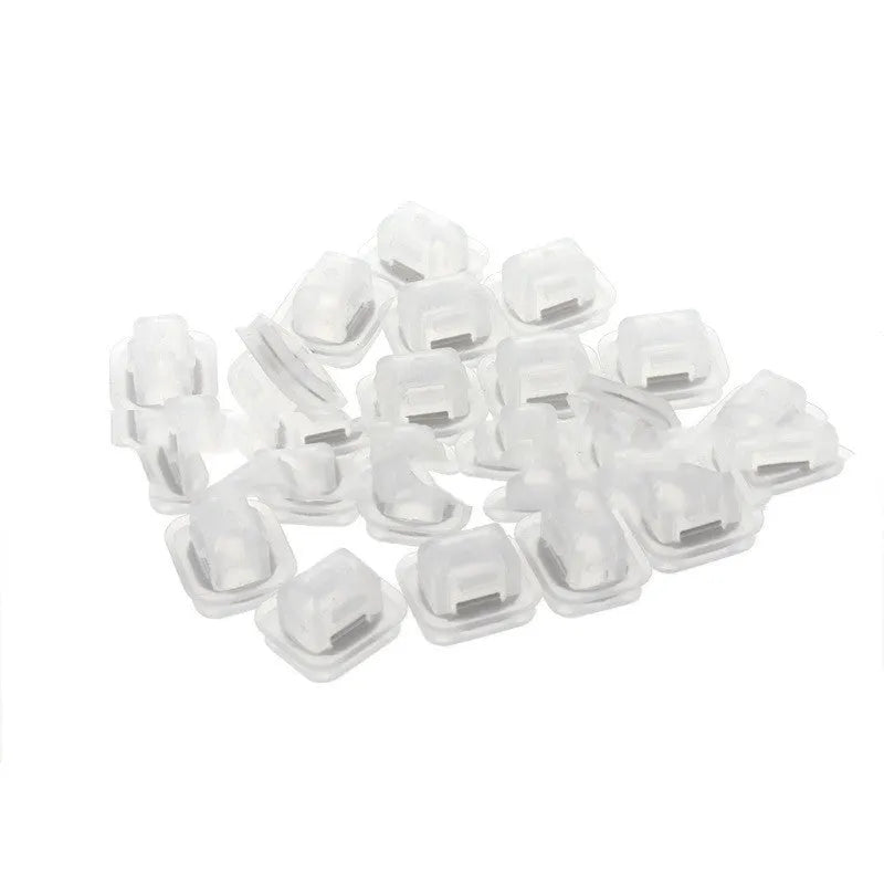 Transparent plastic and metal interior fasteners for BMW 5 Series 7 Series E39 E38 models