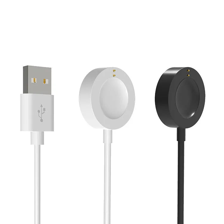 ABS smart watch charger cable for Michael Kors 5E, magnetic connector, 8cm x 4cm x 1cm, black colour
