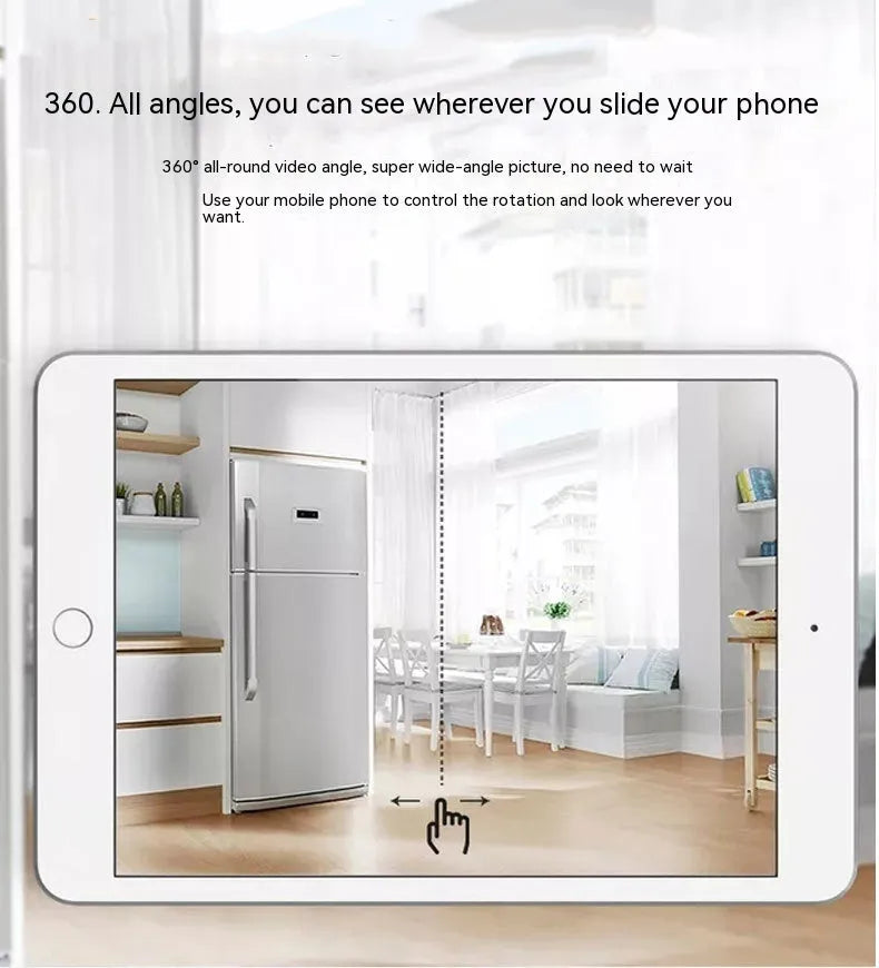 Dual band outdoor night vision light bulb camera with 5G wireless and high-definition monitoring