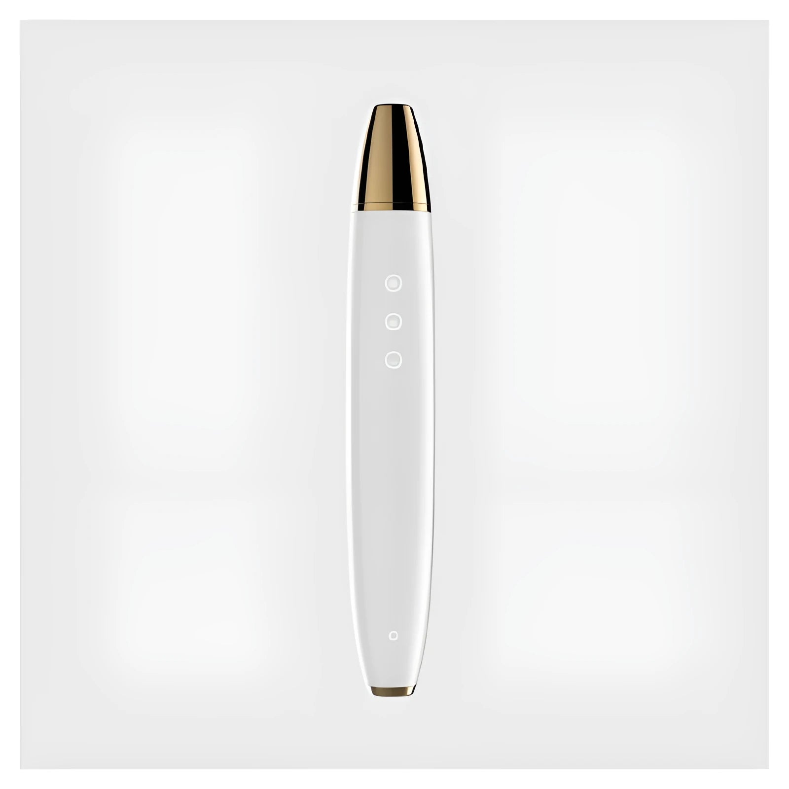 Black eye lift beauty instrument with ABS plastic and zinc alloy body, compact 173mm design