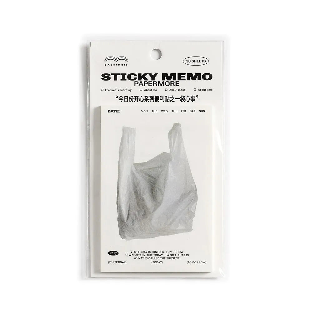 Happy Series Message Sticky Notes pad with 30 pages in 120x80mm size