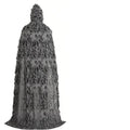 Halloween Hooded Cloak for Adults and Children Ghost Festival Rag Clothes Sewn Cloth Costume Cape 110cm 130cm 150cm Sizes Death Style