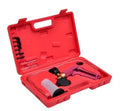 Aluminium manual vacuum blow gun tool for automotive repair with suction function