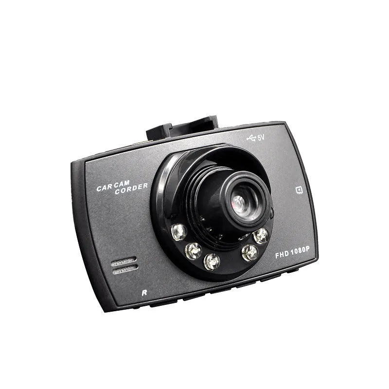 G30 HD dual camera car DVR dash cam system with front and rear recording capability