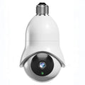 Dual band outdoor night vision light bulb camera with 5G wireless and high-definition monitoring