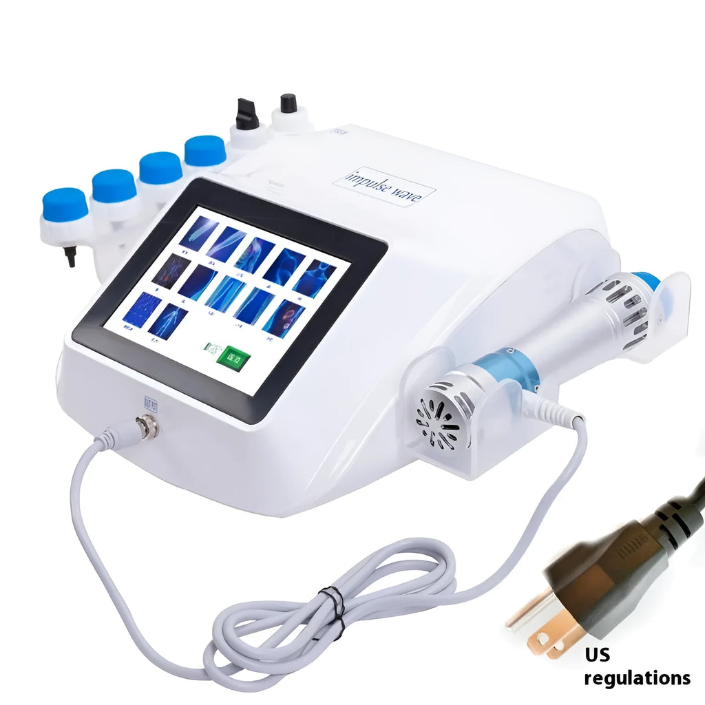 Electromagnetic extracorporeal shock wave physiotherapy instrument handheld device
