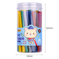 Pack of 55 clear high viscosity hot melt glue sticks with 7mm diameter for craft glue guns.