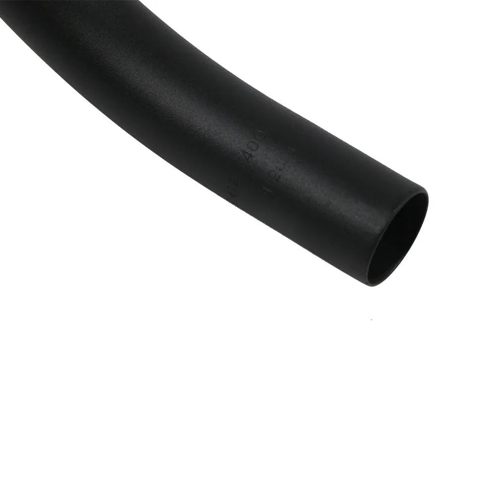 Black UNO aluminium alloy road bike racing handlebar with a bent shape and printed markings.
