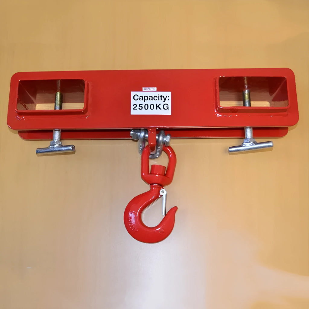 MK forklift hook with rotatable mechanism and safety locking device for 25T capacity material handling