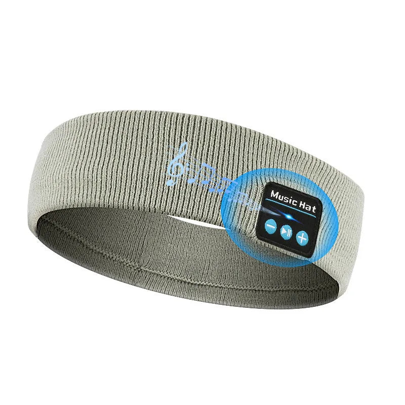 Bluetooth 5.4 sports hair band with removable washable design in three colour options