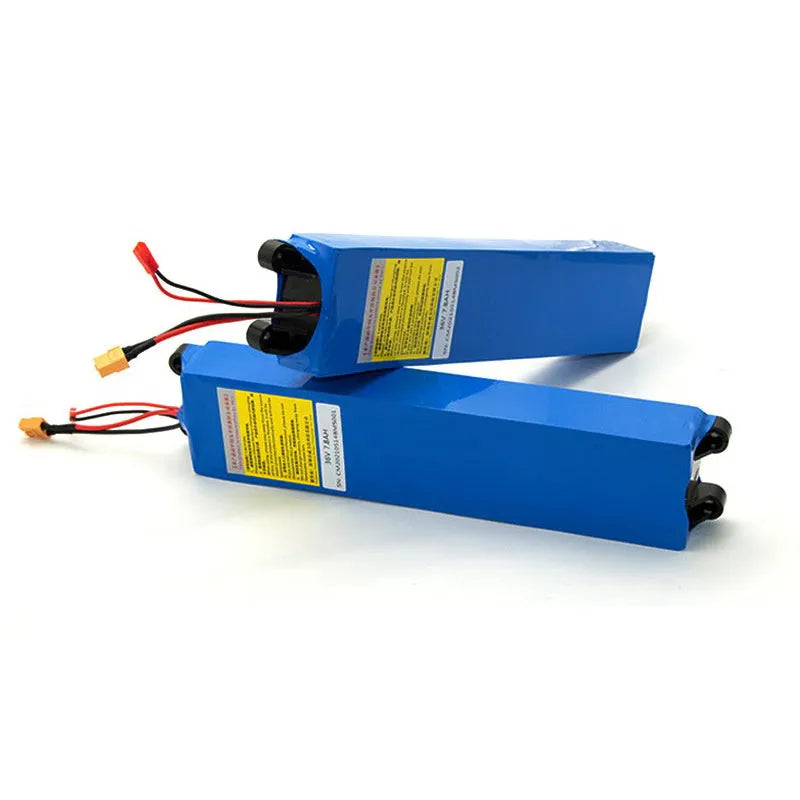 36V lithium battery pack for electric scooter replacement in black casing