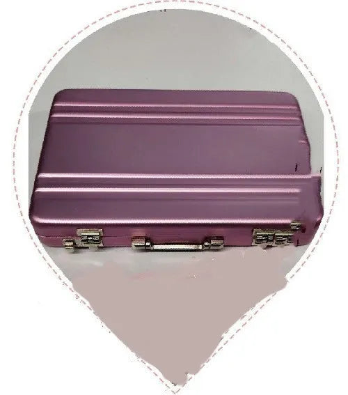 Aluminium alloy metal card holder in red, blue, black, silver, pink or gold colours with 100x65mm dimensions