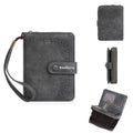 Women's PU coin purse with zipper closure and integrated card slots in various colour options