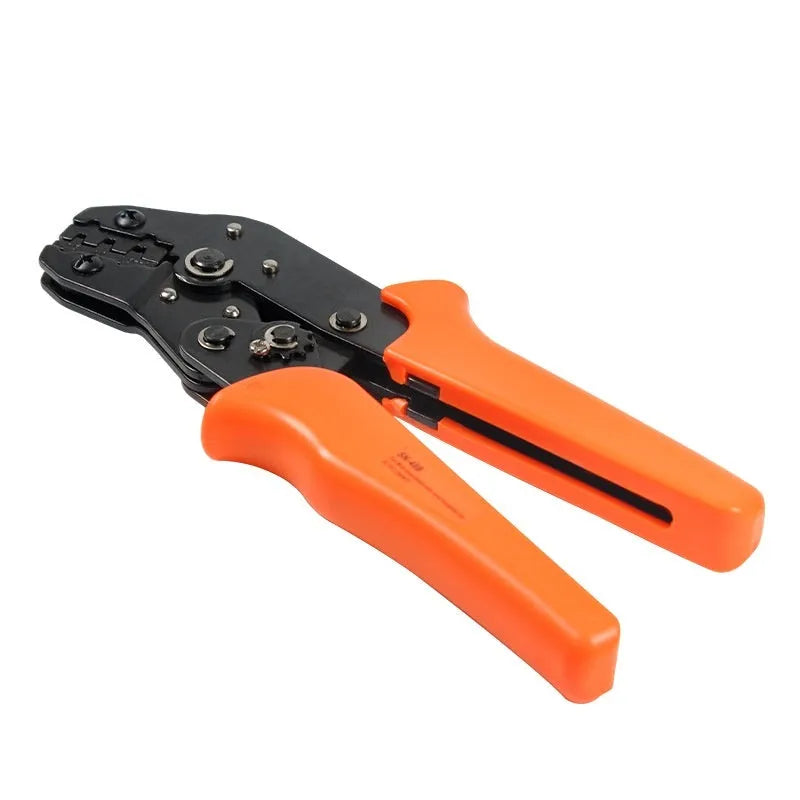 SN-48B portable terminal crimping pliers combination set with four tool pairs and wire crimper