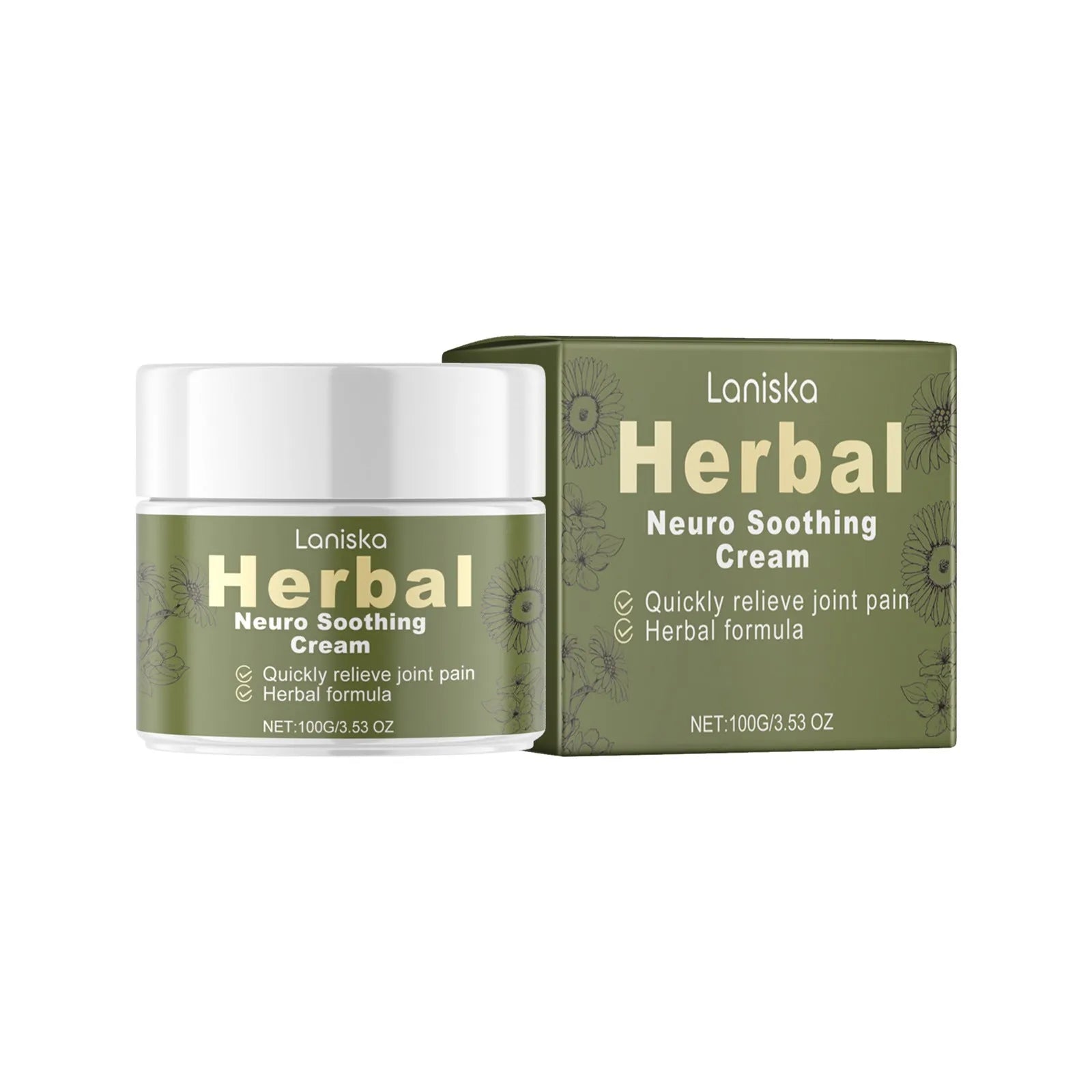 Improve Comfort external body care cream 100g tube with botanical ingredients for muscle and joint relief