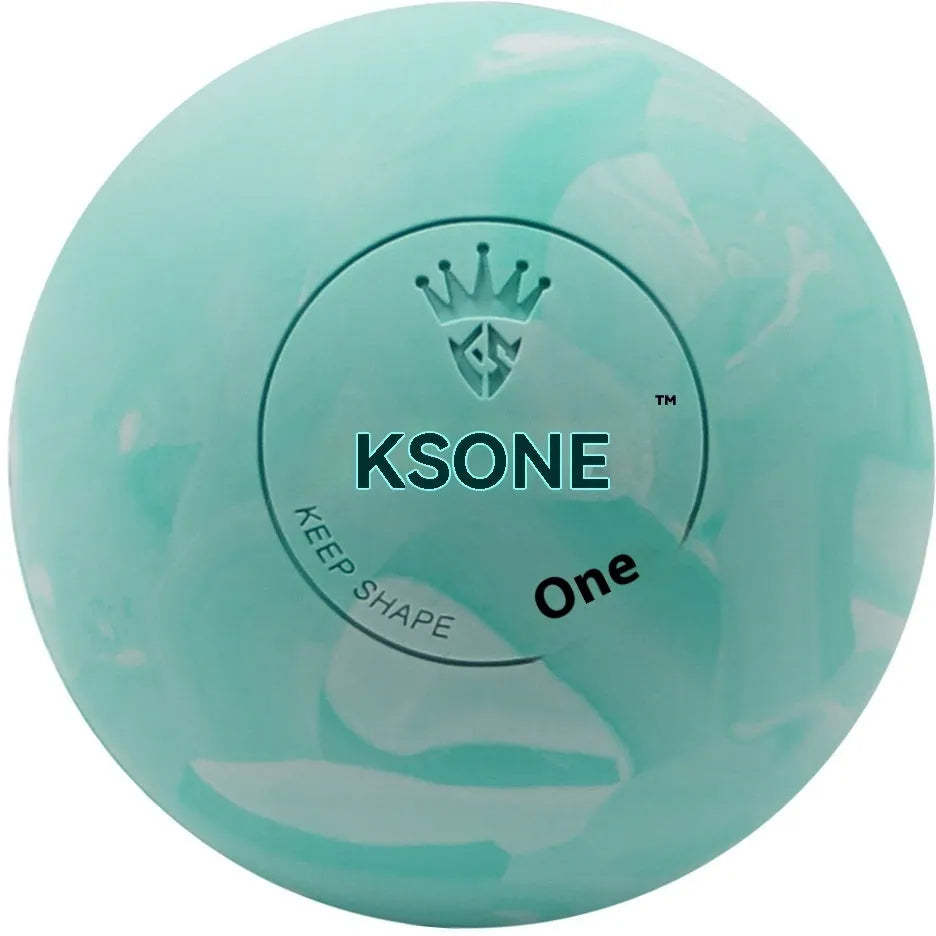 Solid camouflage rubber yoga massage ball for sports recovery in green
