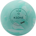 Solid camouflage rubber yoga massage ball for sports recovery in green