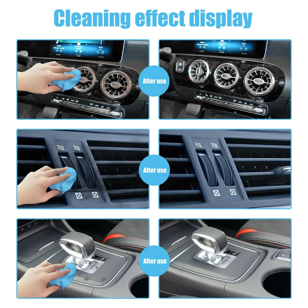 20g car cleaning mud putty for dust removal from interior gaps and air vents.