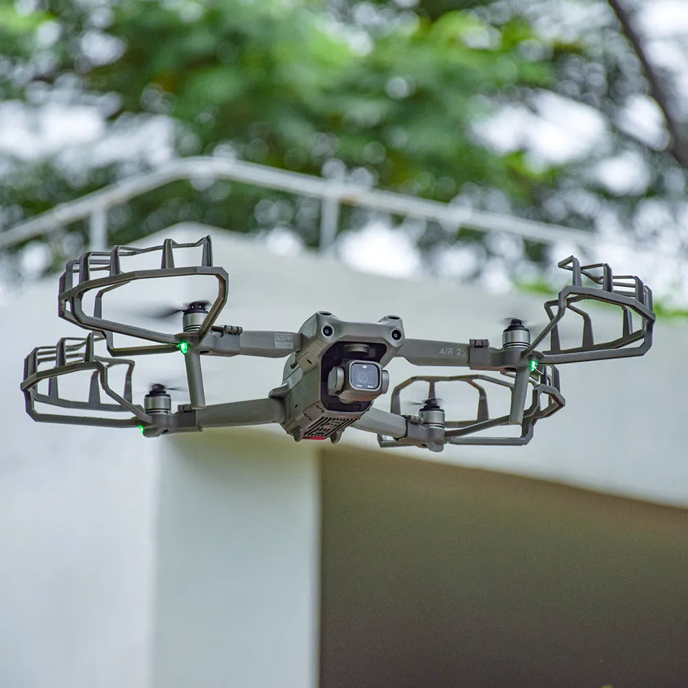 Grey ABS propeller anti-collision protection ring for DJI Air 2 and Air 2S drones.