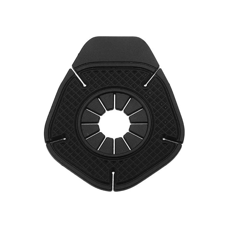 Car wiper hole protective cover made of silicone PVC in black colour, measuring 7.5x9.8cm for universal car fit