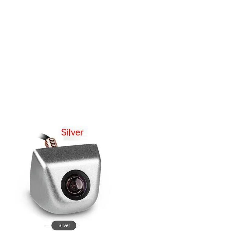 Car reversing camera with metal waterproof shell and integrated wiring