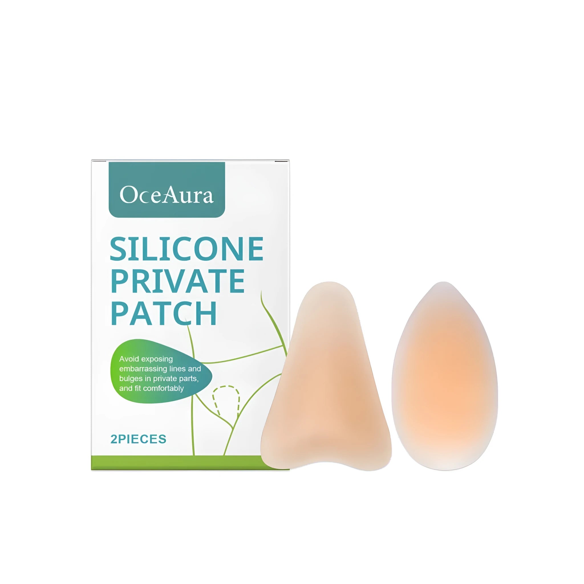 Clear silicone privacy stickers in droplet and Y shapes for camera lens coverage