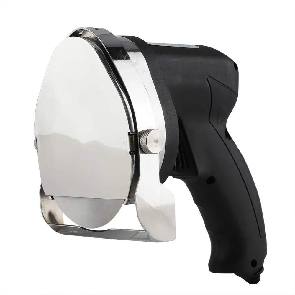 Black electric meat cleaver with EU plug for turkey barbecue machine processing