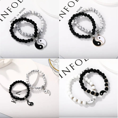 Geometric eight-diagram-shaped alloy bracelet with electroplated finish in European fashion style