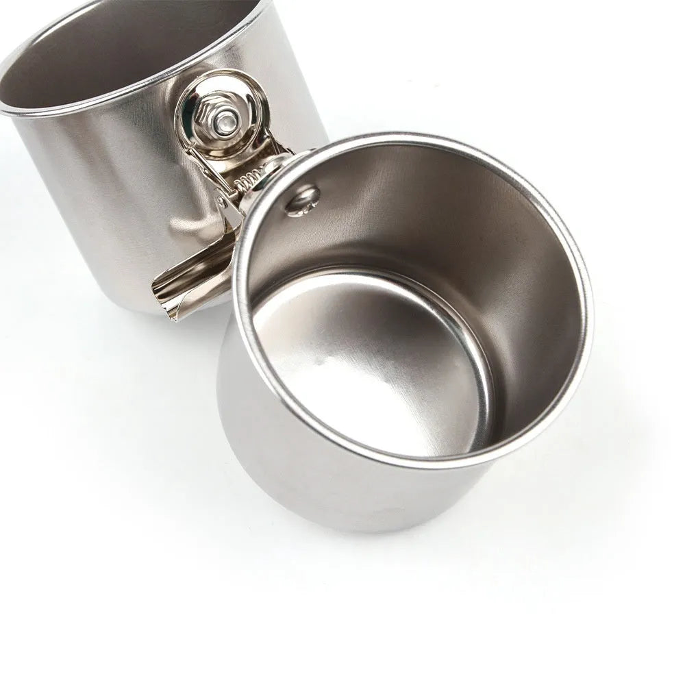 Stainless steel birdcage food container outdoor feeder