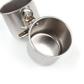 Stainless steel birdcage food container outdoor feeder