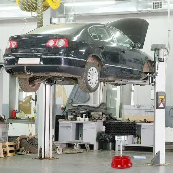 Portable aluminium hub balancer with bull's eye level for tyre balancing