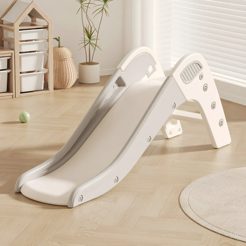Small plastic baby slide in blue for children under three years old