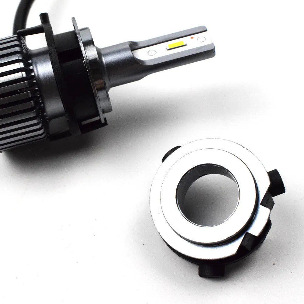 ABS plastic car LED headlight bulb holder for Nissan, Kia and Hyundai vehicles