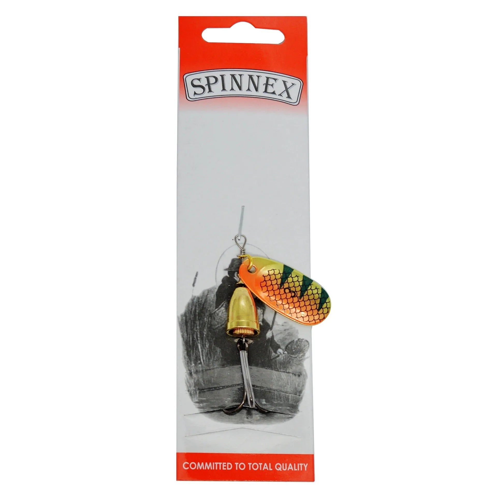 R composite rotating sequins copper bell fishing lure in seven colour variations including gold mesh and rose gold