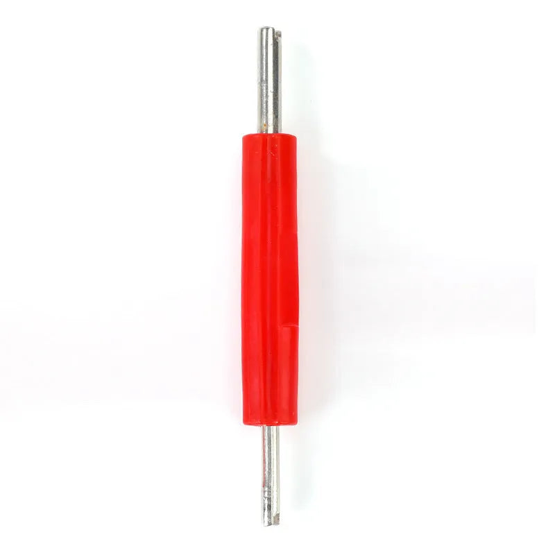 Single-head aluminium alloy twist valve wrench with chrome-plated finish
