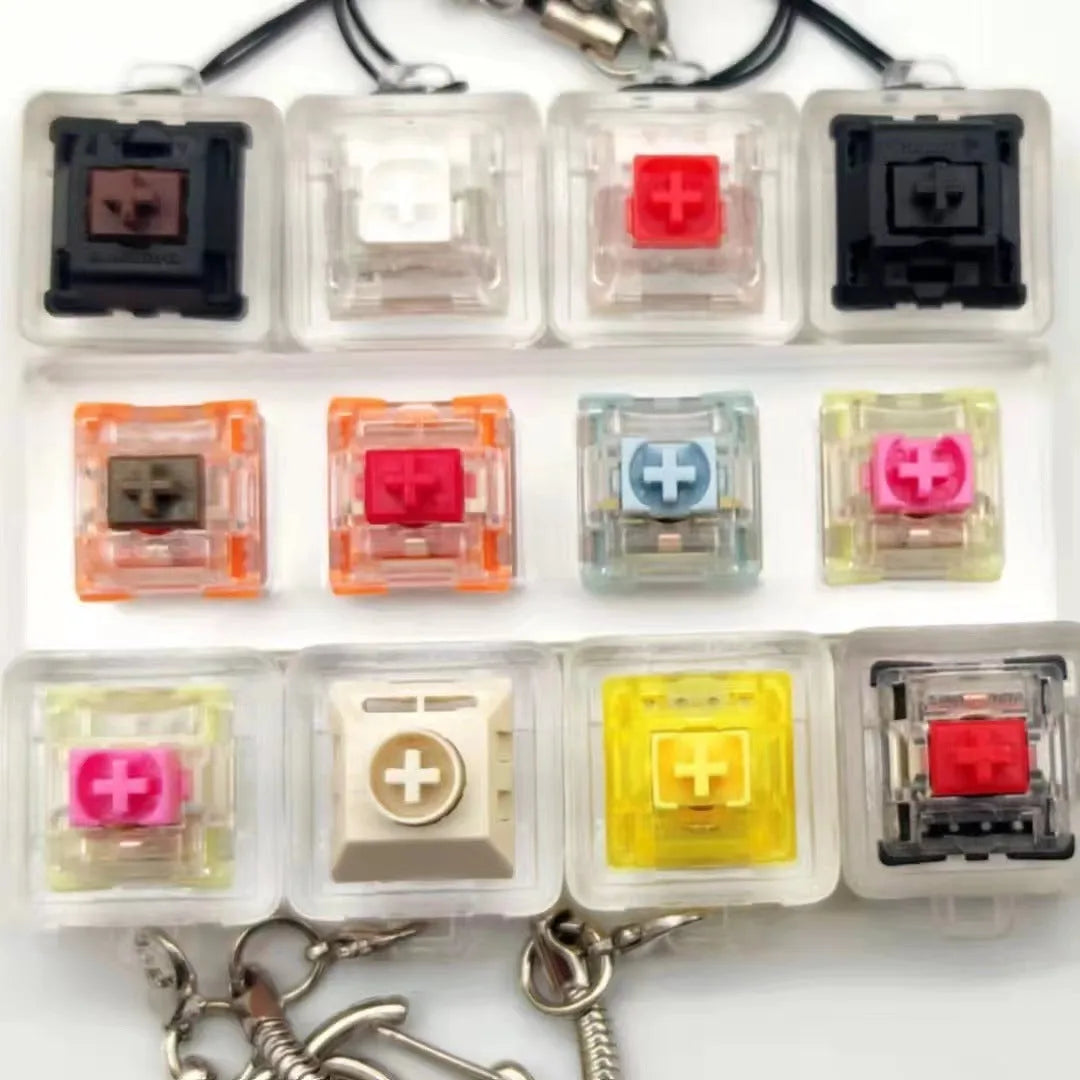 Yellow handmade resin cheese key cap for mechanical keyboards with detailed sculpted design