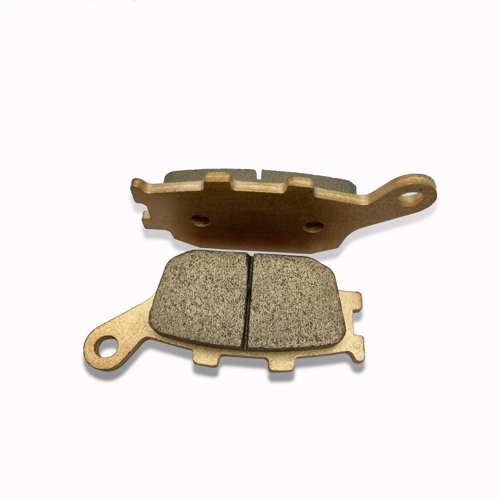 Asbestos-free sintered rear brake pad for Honda CBR900RR, CBR929RR, CBR954RR motorcycles.