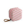 Cloth makeup storage cube bag in blue, pink, white and white pink colour options