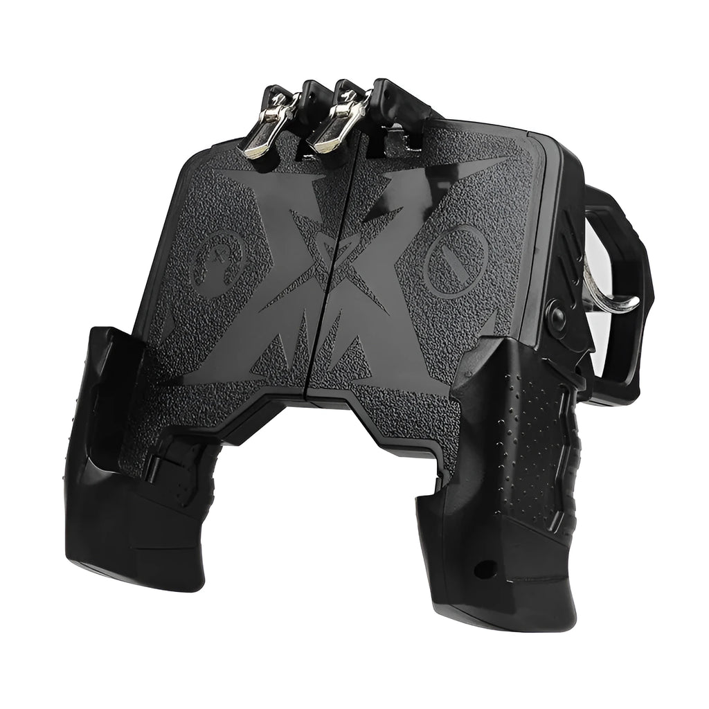 Mobile phone auxiliary physical plug-in suit handle gaming controller in Black or Brown Black colour