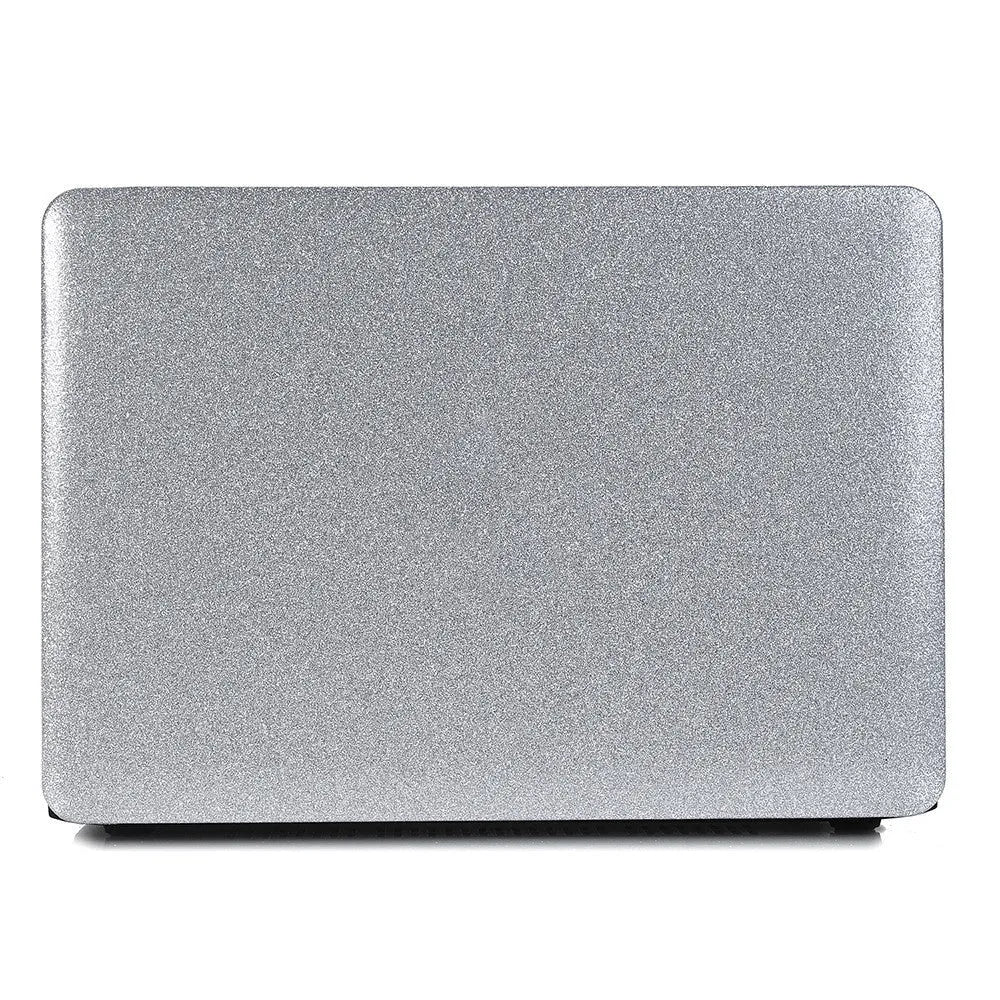 Imitation leather notebook protective shell for MacBook Air 11.6 and MacBook 12 in gold colour, flat back style