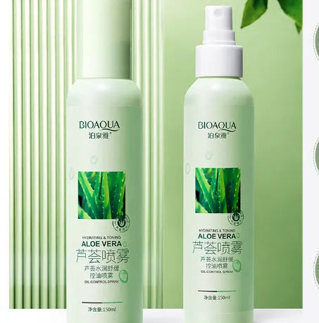 150ml bottle of fine mist moisturizing toner spray with universal skin type label
