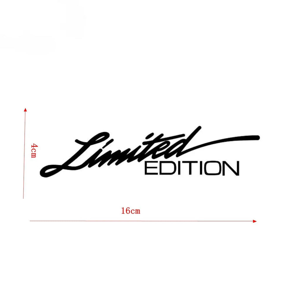 Black reflective car sticker with text design on PET film for vehicle application