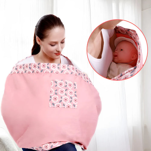 Adjustable baby wrap carrier sling in blue-green cotton and mesh with back support for 0-36 months up to 50kg