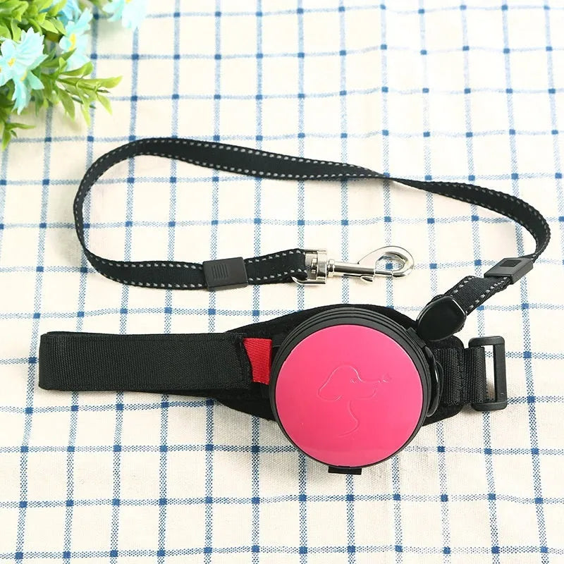 3-metre explosion-proof automatic retractable dog leash in six colour options