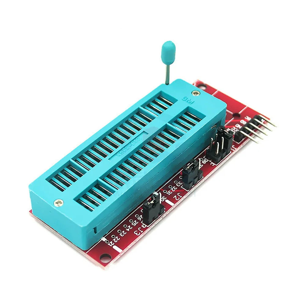 USB offline simulation programmer burner with burning socket for PIC microcontrollers