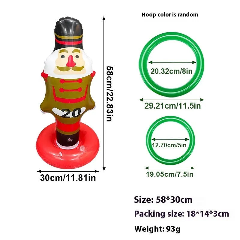 Ghost festival inflatable octopus ferrule throwing toy in multiple colour options for teenagers